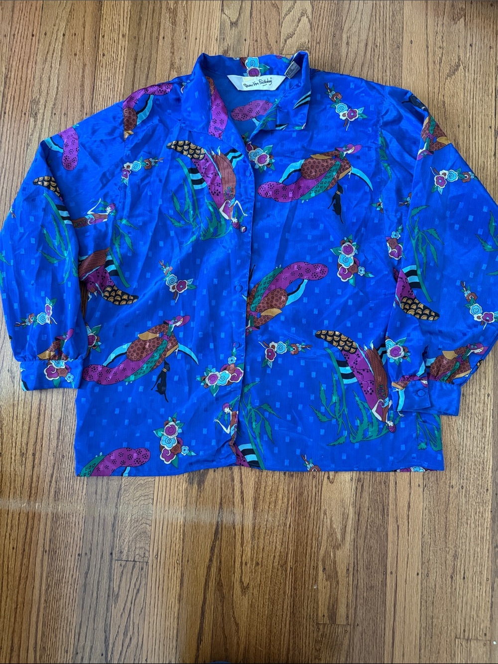 Diane Von Furstenberg Vintage Blouse